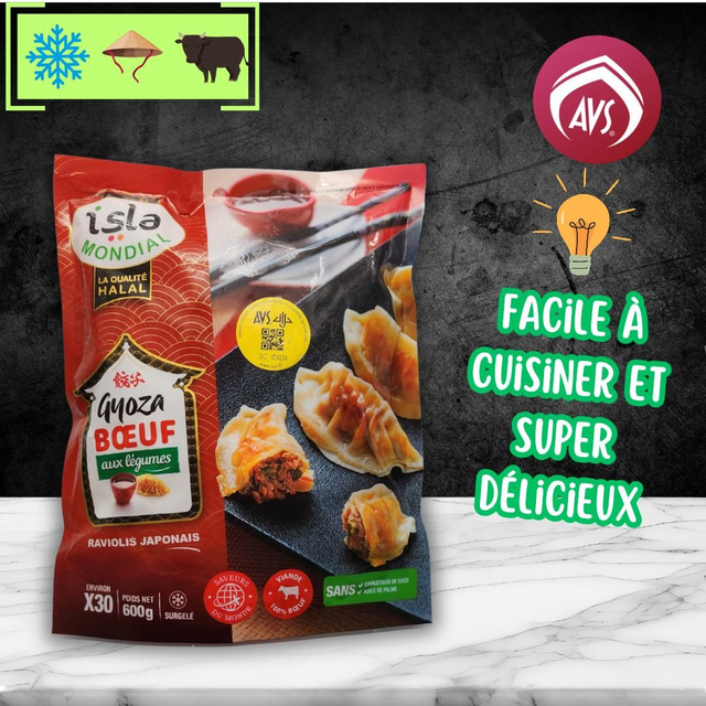 🇯🇵Gyoza Boeuf &amp; Légumes 🐮