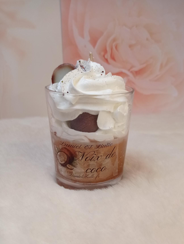 Bougie gourmande Noix de Coco XL
