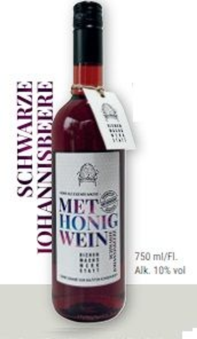 Honigwein Schwarze Johannisbeere
