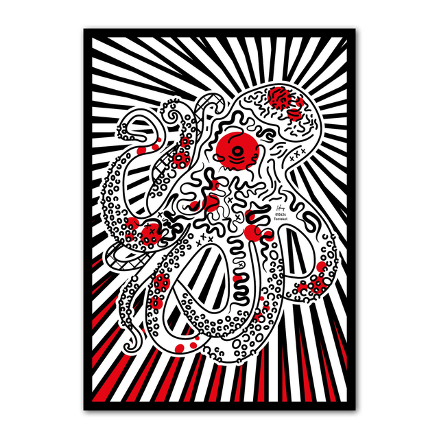 Tentakel - 010624 - Hony | Kunstdruck