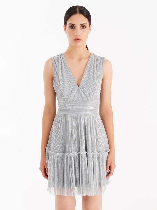 B96737U1 - Abito Intero Donna Fodera-95-Viscosa-5-Elastan Parte Principale-55-Poliestere- 4