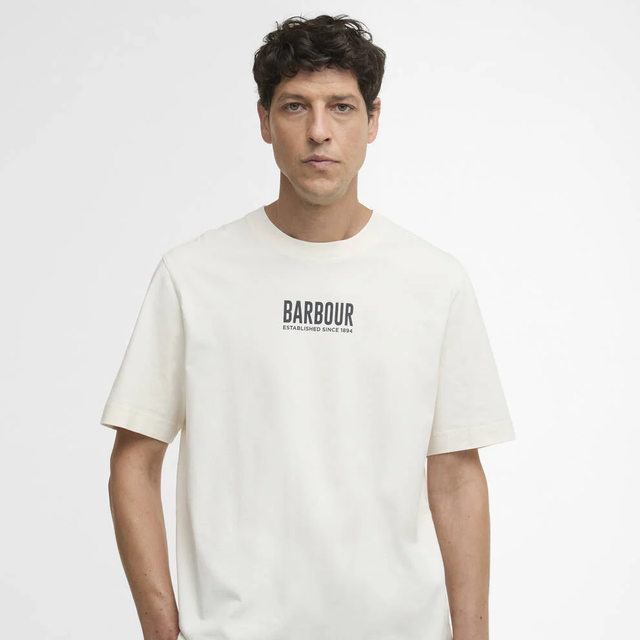 Barbour Morden Relaxed Graphic T-Shirt Neutral