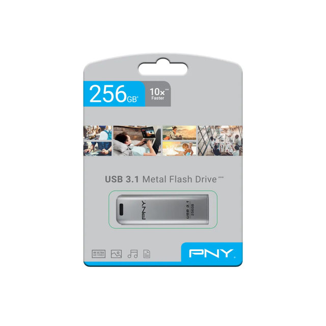 PNY Chiavetta USB Elite Steel 256 GB