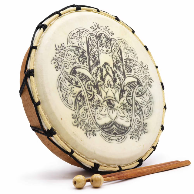 Shamanic Drum with Two Sticks - 30cm