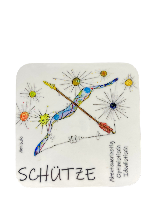 Untersetzer "Sternzeichen - Schütze"