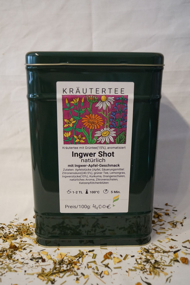 Ingwer Shot (Kräutertee)