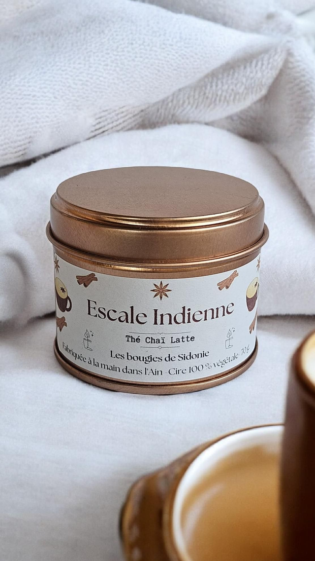 Bougie Thé Chai Latte