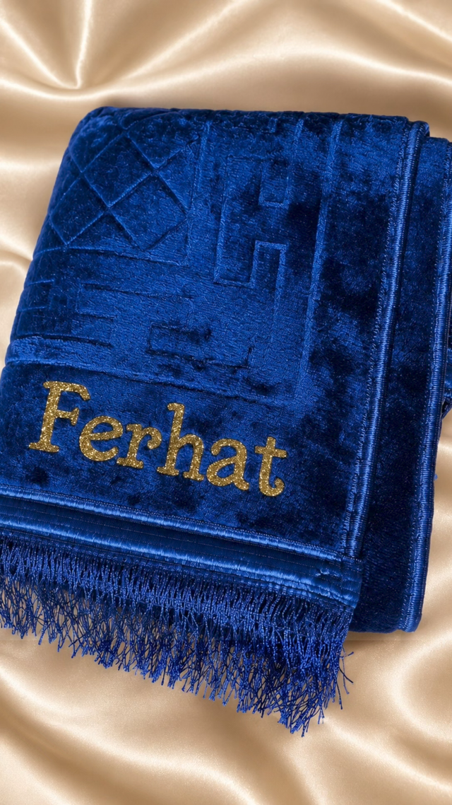 Tapis de prière personnalisé