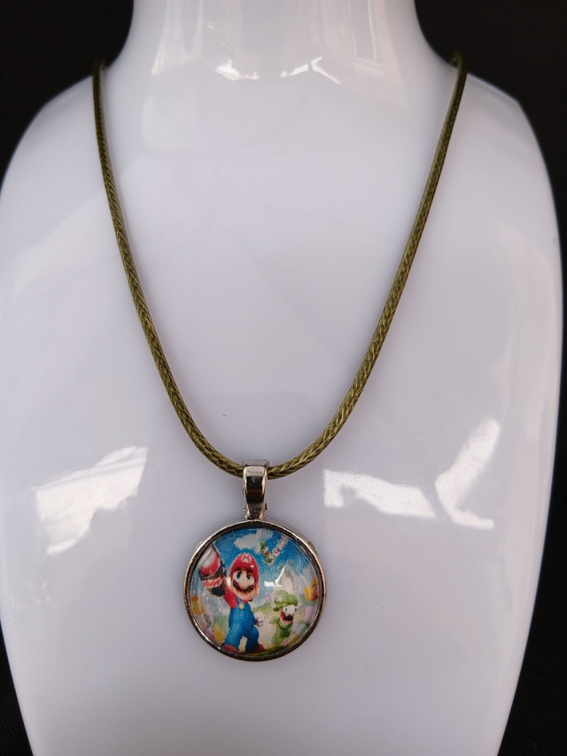 Collier Héros Préférés avec Cordon, Minnie, Mario, Spiderman et Plus !