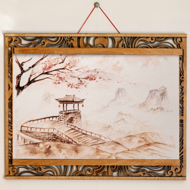 Paysage zen - Format A5