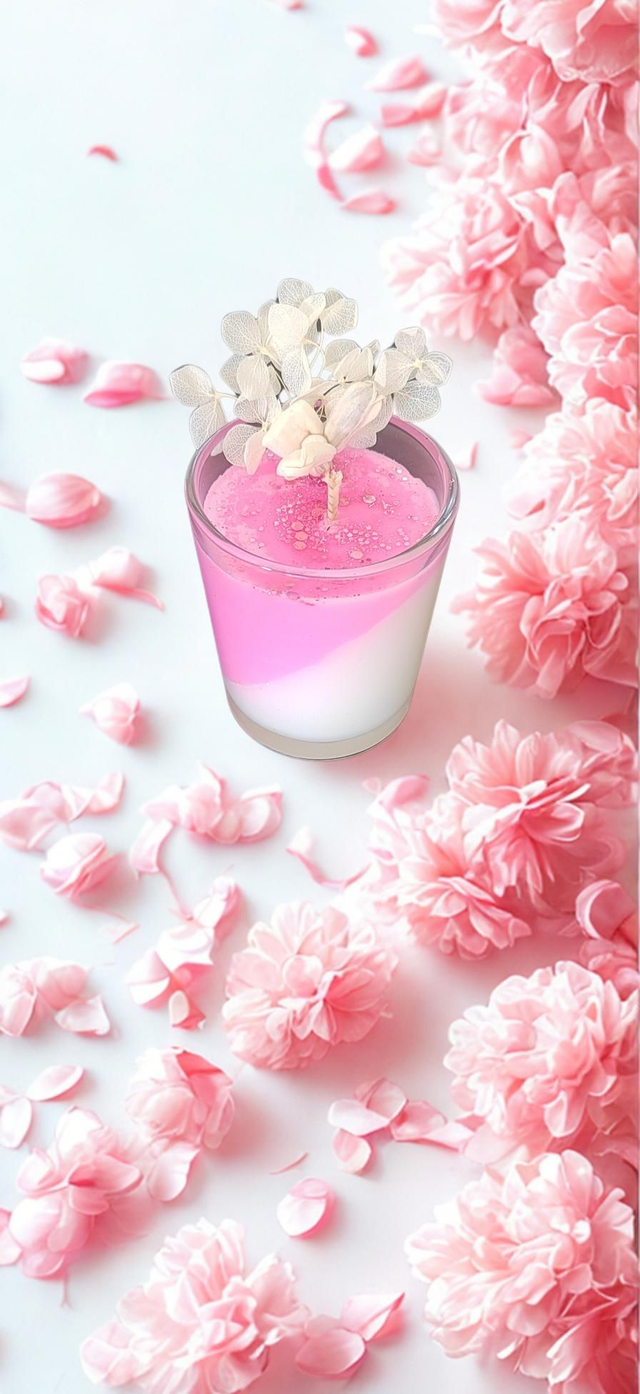 Bougie fleur de cerisier 