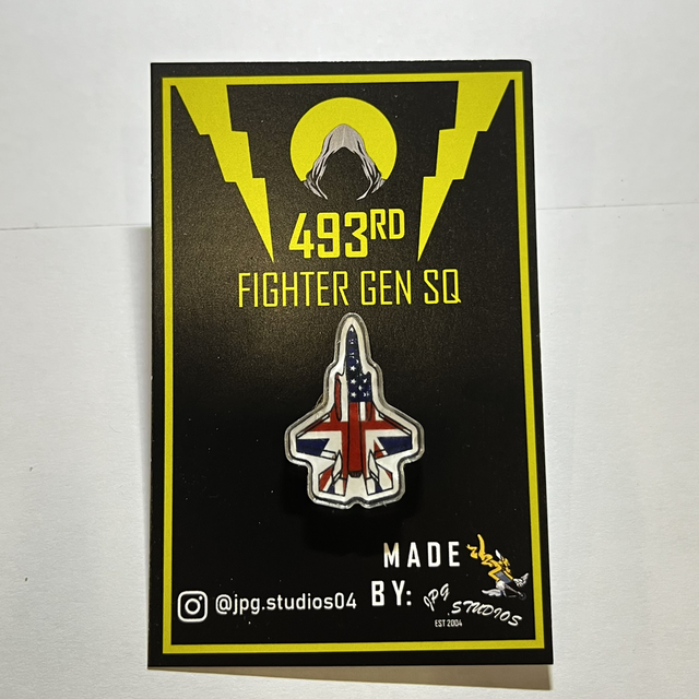 493 FGS British F-35 Pin