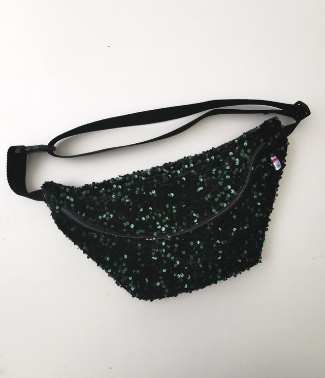 Banane LOUISE sequin vert
