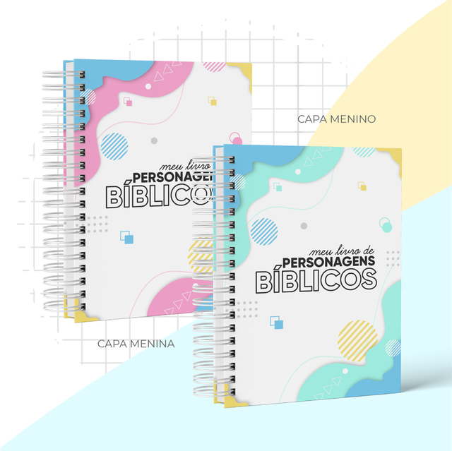 Livro de Colorir - Personagens Bíblicos