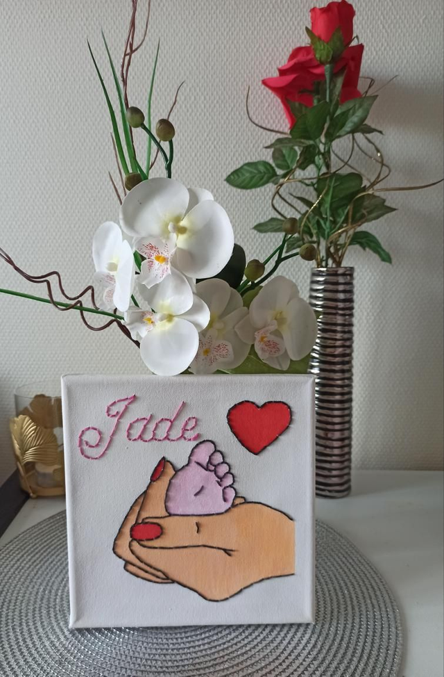 Toile personnalisée Amour 💞