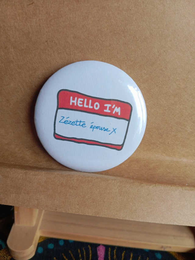 Zézette Badge Grand modèle