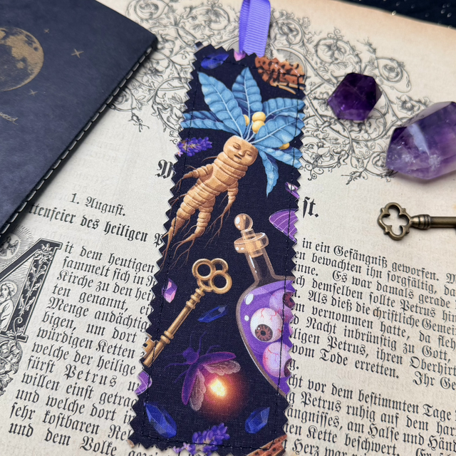 Marque page - Mandragore clef et potion
