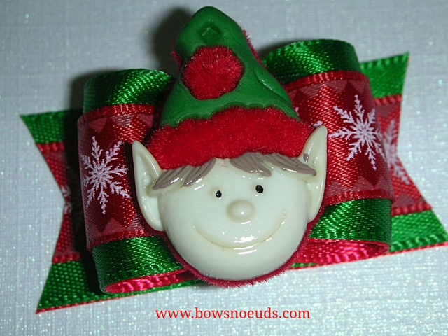 Noeud pour chien fantaisie-noel-lutin