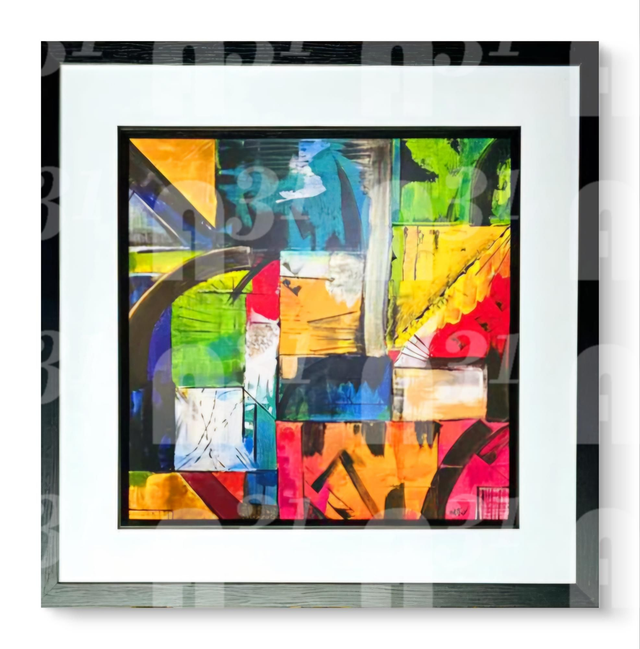 528. City scapes 3 Abstract Art 