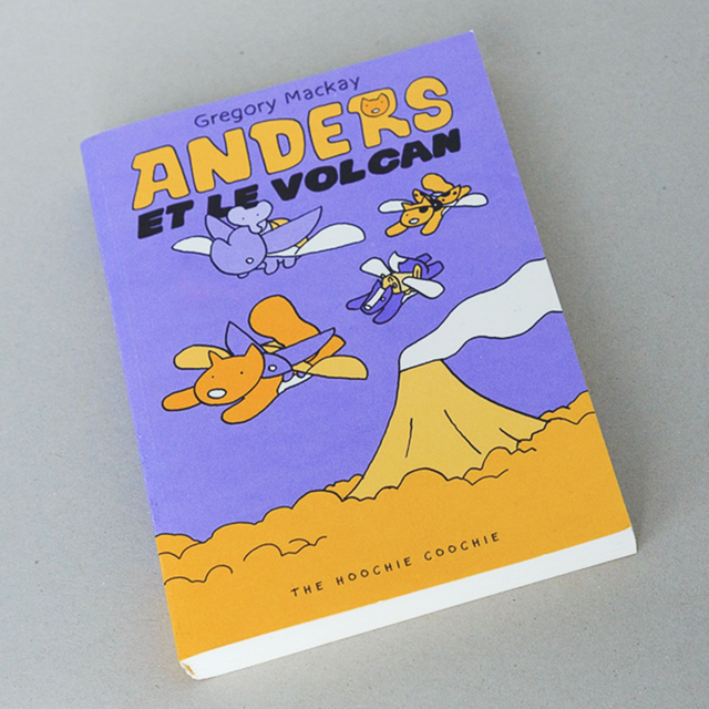 Anders et le volcan (Gregory MacKay)