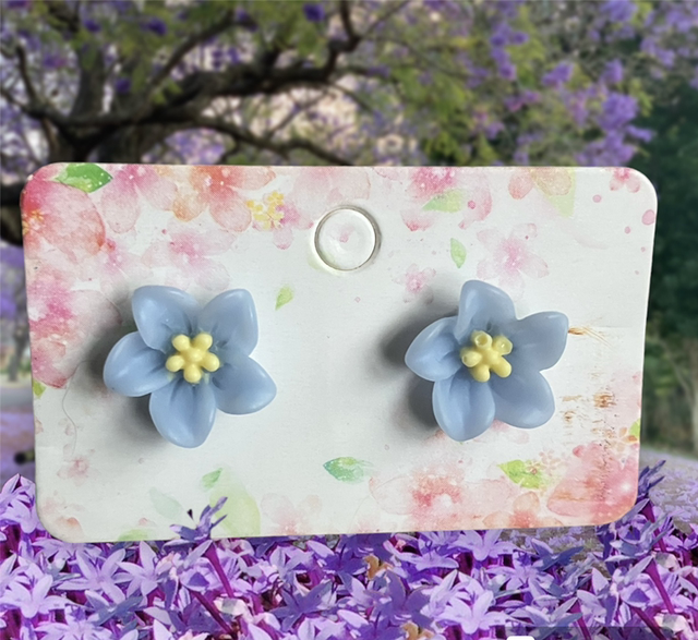 Forget Me Not Earrings 