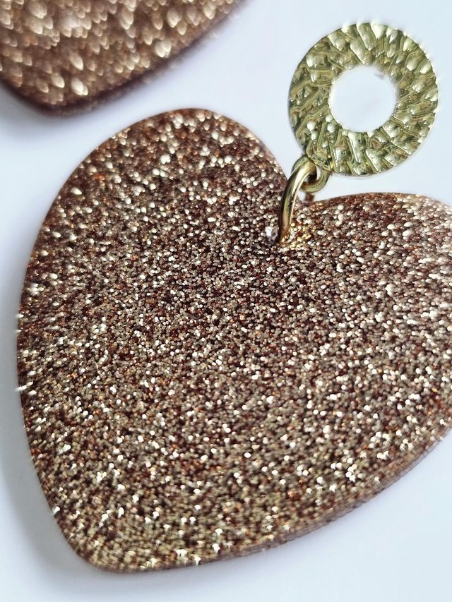 KISS'KISS MARRON PAILLETTÉ