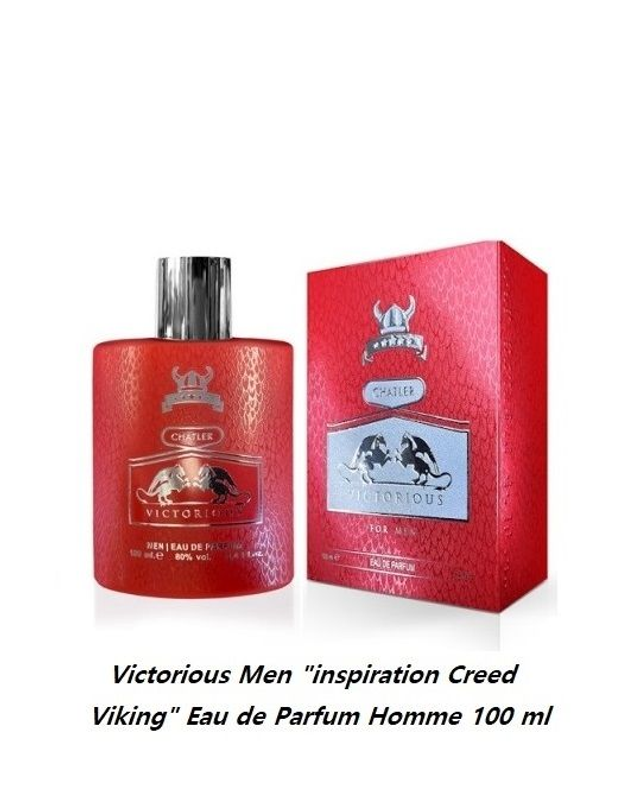 Victorious Men " inspiration Creed Viking " Eau de Parfum Homme 100 ml
