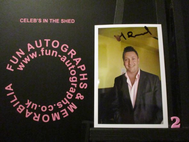 Martin Scarborough Authentic Autographed 6x4 Our Facing Photograph (2)(SEE PIC)