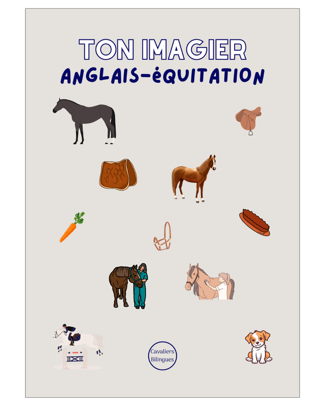 Ton imagier anglais-équitation