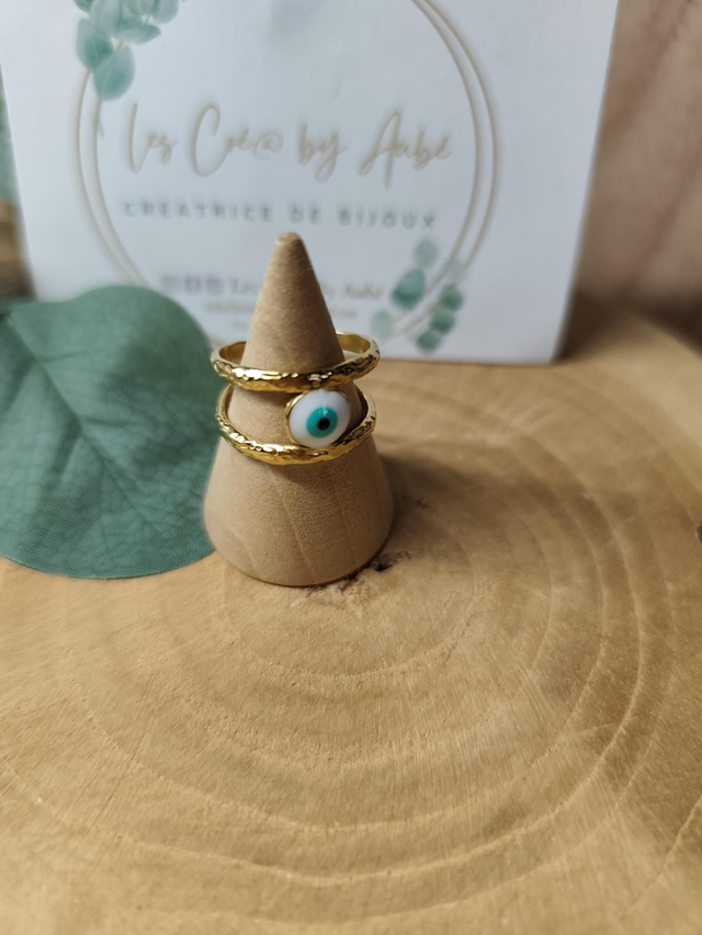 BAGUE OEIL/ GOLD T52/54 0000330