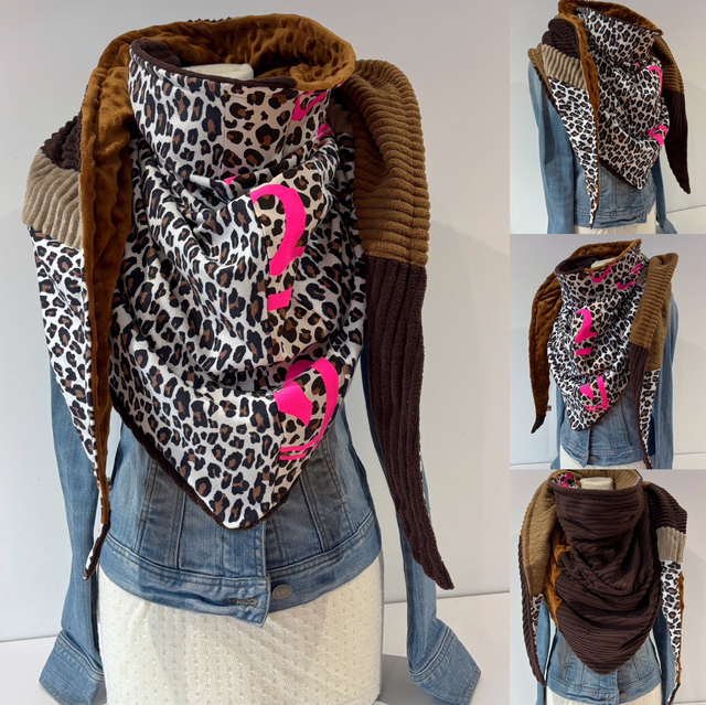 Maxi Chèche Double Patchwork 305