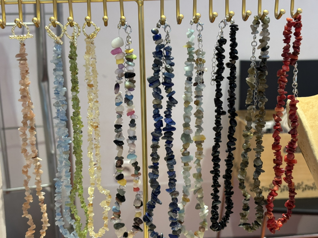 Collier acier Lithotherapie 