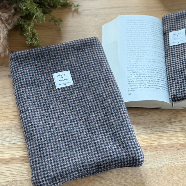 Housse de livre Édimbourg Brown