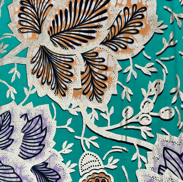 Wax Karibea 1m80 Coton Pailleté