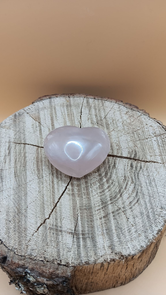 Cœur Quartz rose n°2