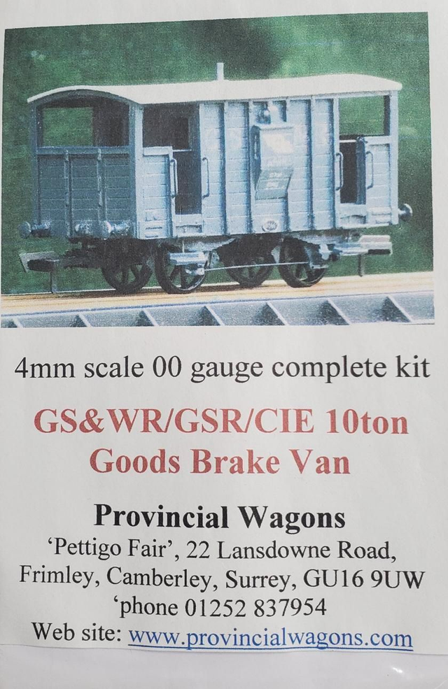 10 Ton brake van  (kit)
