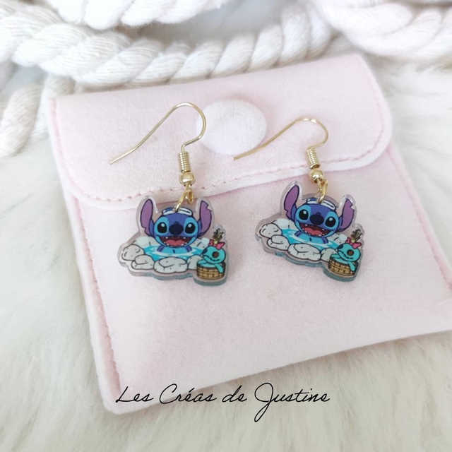 Boucles d&#039;oreilles Stitch 