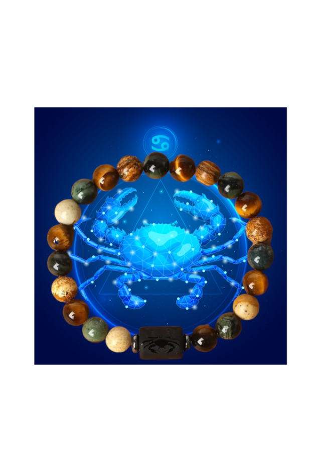 Armband Astroblue Krebs