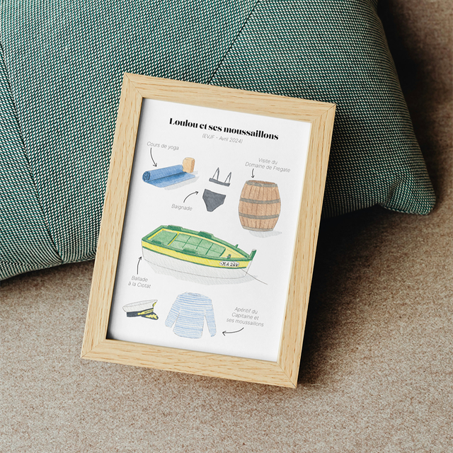 Vos souvenirs illustrés A5