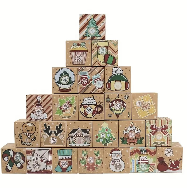 Calendrier de l’avent chaussettes à paillettes