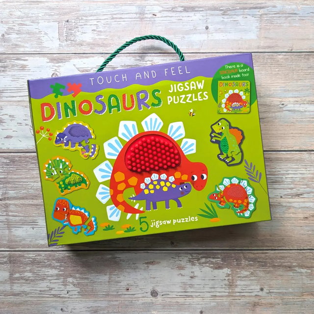 Dinosaur 'Touch and Feel' Jigsaws