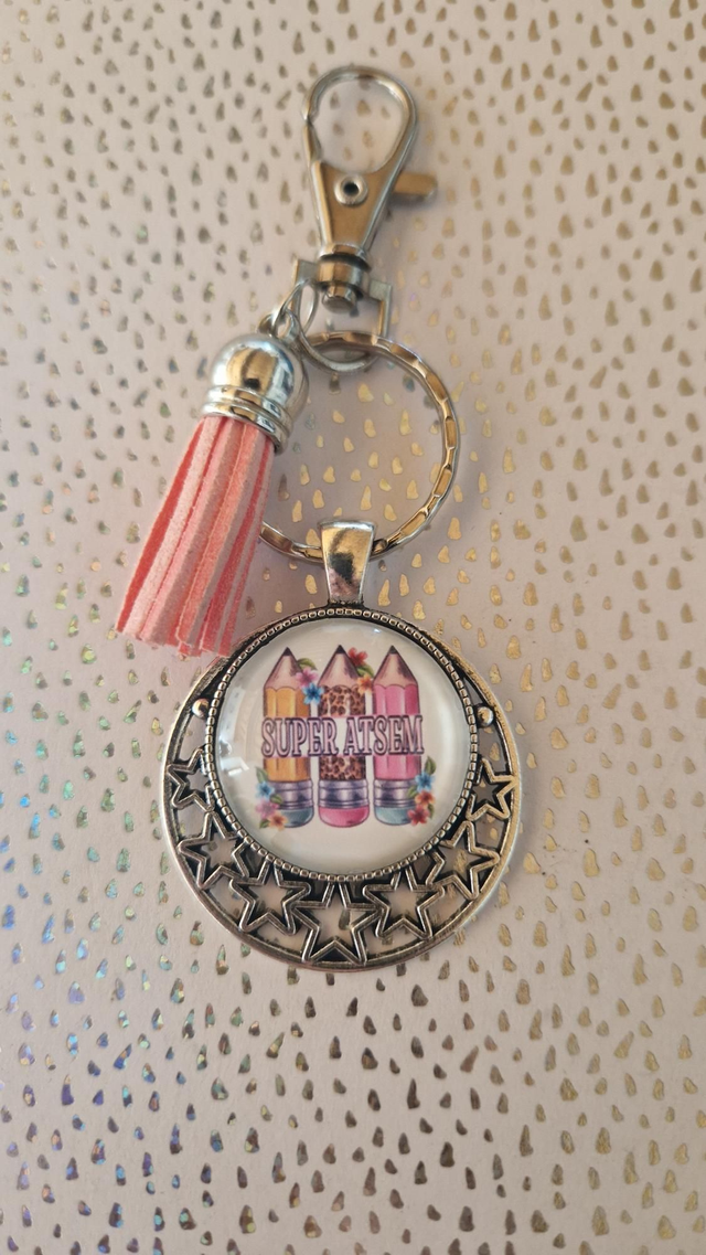 Porte clés Super ATSEM 