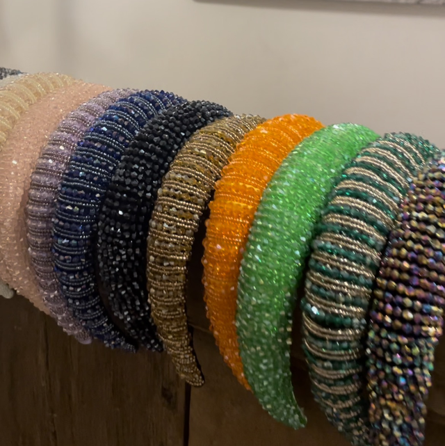 Sparkly Raised Headband 