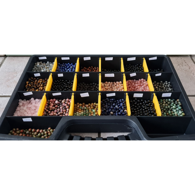 avec minéral 8 mm au choix puces d&#039;oreilles