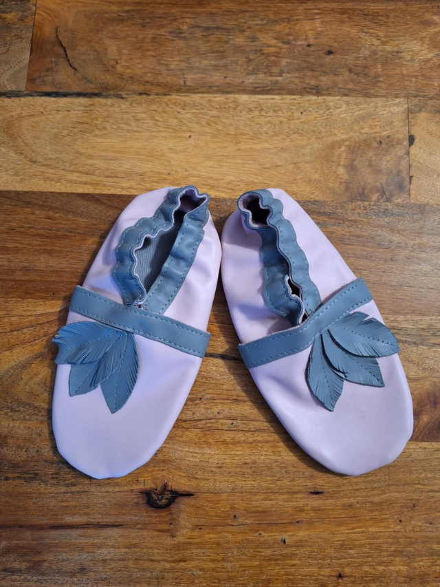 Chaussons cuir adulte p.38