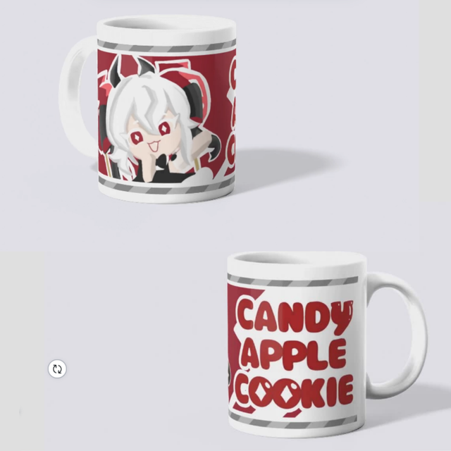 Mugs CRK | Shadow Milk Cookie, Candy Apple Cookie & Black Sapphire Cookie | Collection Trio de la Tromperie
