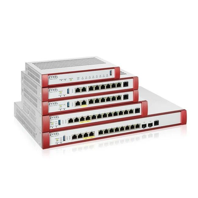 USGFLEX200H-EU0102F  Firewall cons. 50 utenti, Banda fino a 5Gb, 2p2,5Gb+6pGb Lan/Wan, Desktop/Rack, 1Y Sec.Pk