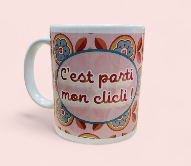 Mug C&#039;est parti mon clicli