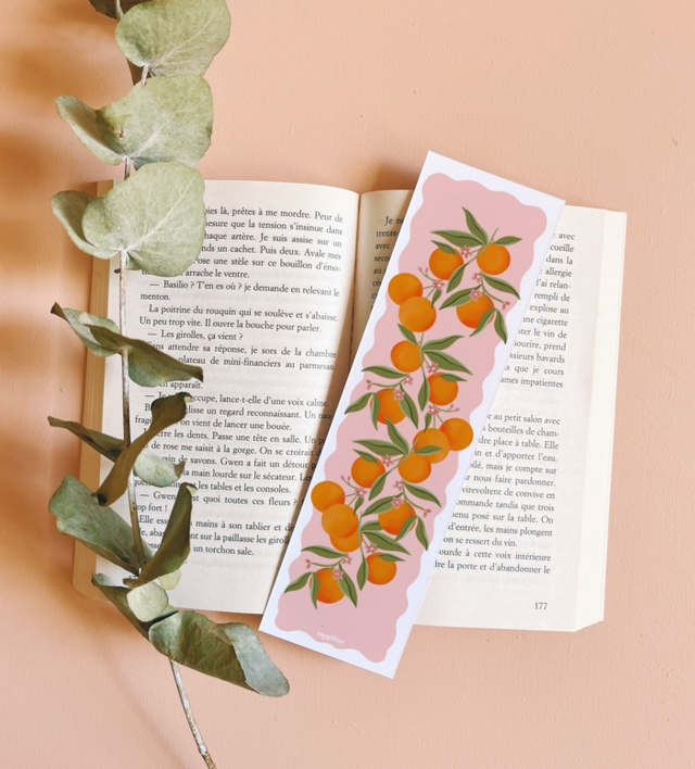 Marque-page les oranges 