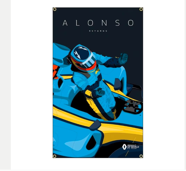 Grote vlaggen Racewagens (150x90cm)